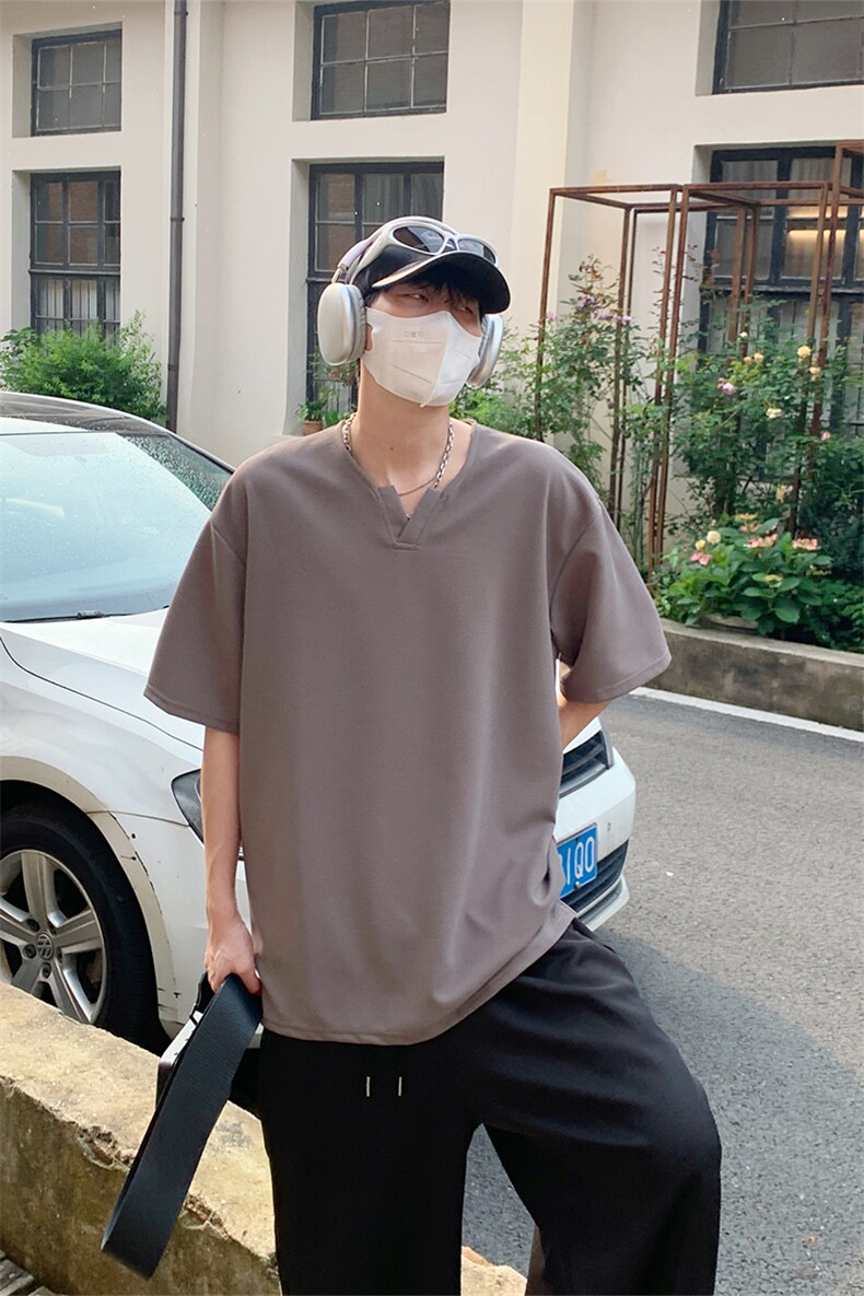 特P30无差价夏季新款潮流时尚百搭短袖T恤-HT10188港风,男装T恤,电商A003