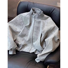 美式理石纹飞行员皮衣复古硬汉立领夹克做旧有型上衣JPU08，男装夹克，星座1116A（原606A-3）
