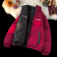 XZ230-1MY50模板绗线轻奢风满天星双面穿休闲立领面包服P128控158，鞋类箱包手腕包，星座230-1