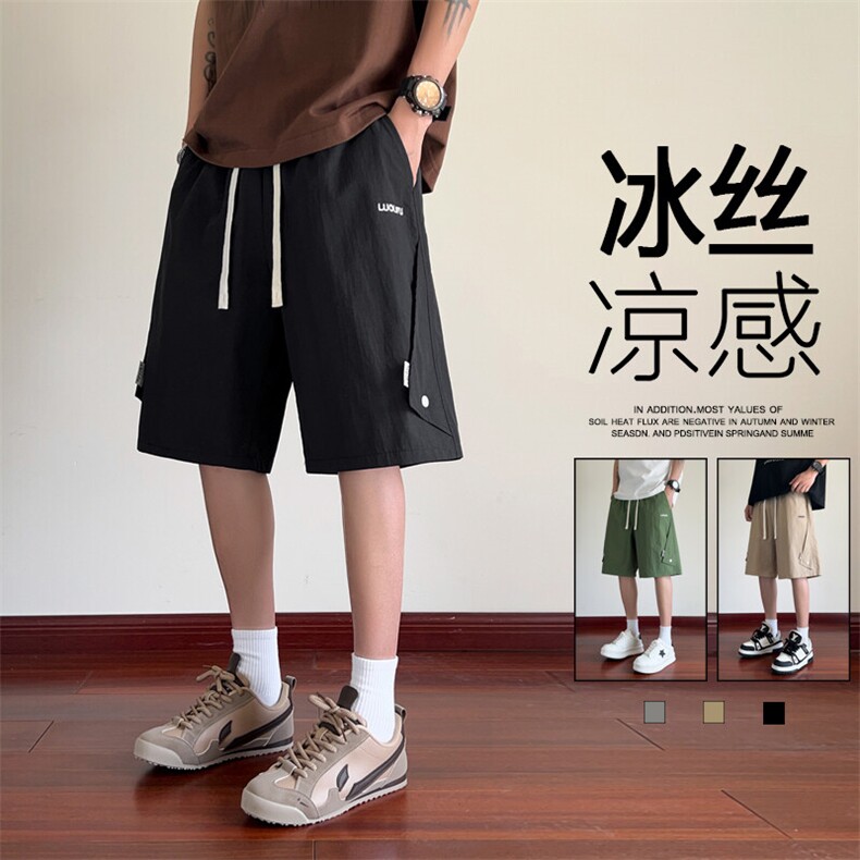 ！2026夏季新款男士冰丝速干短裤五分裤DK317特P30图片