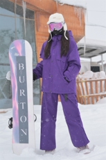 防风防水滑雪服男女加厚单板情侣套装HF58+K1002J加绒P235控388，男装休闲套装，电商A001
