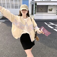 春现轻风刺绣印花小外套B190-501-P140-K198，女装短外套，2B190
