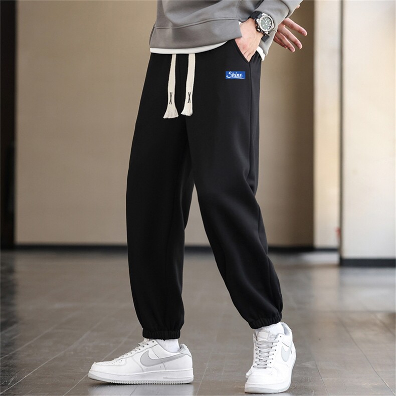 2025秋冬新款现货大码潮流男士休闲印花运动长裤大码K955-P15，女装休闲裤，星座1816-2（原1210–2）