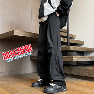 加长版高个子冲锋裤男户外登山裤子115CM直筒美式188工装KZ019P50图片