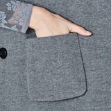 高领纯色套装/套裙修身中长款套头长袖2020年冬季，女装套装/套裙，安之芮娜