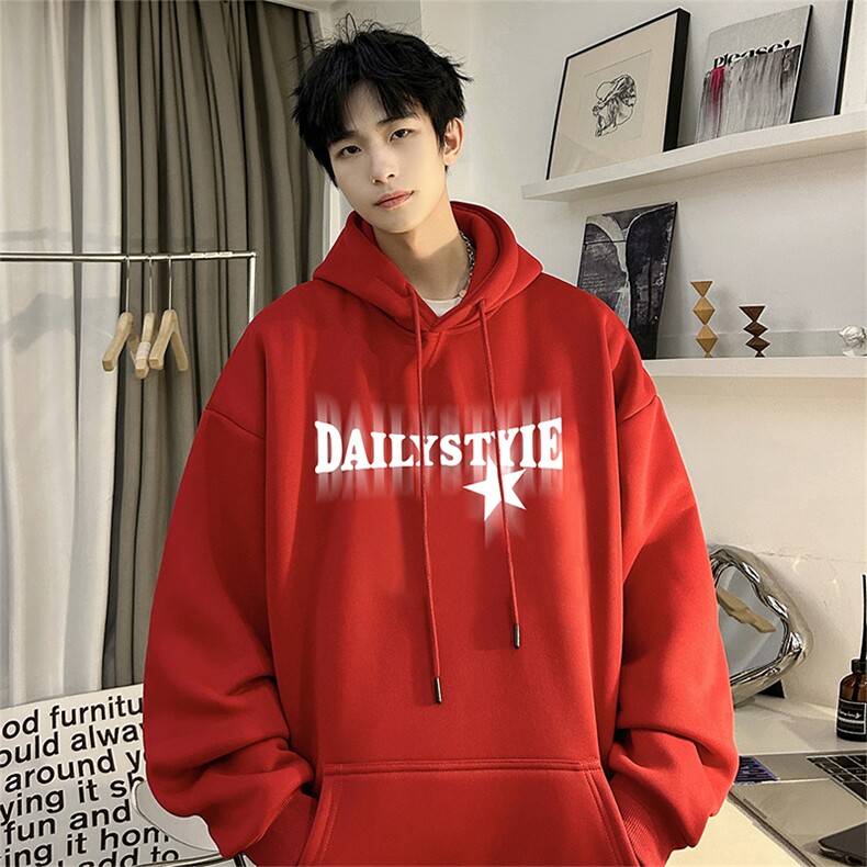 抖音得物供货可提供视频2024春季新款重磅美式卫衣DL1825,男装卫衣,电商A486