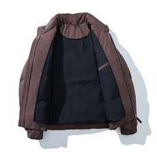 男士短款立领纯色羽绒服外套D213-M301-P270，男装羽绒服，电商D213