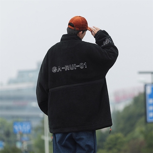 中性风立领羊羔绒棉服冬季cityboy加厚棉衣男女同款M8866-P100图片