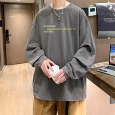 抖音得物供货量大从优可提供视频美式长袖T恤CT841特P25，男装T恤，电商A486-1