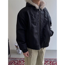 美式复古座山雕棉服男秋冬季cleanfit重磅夹克外套M22299-p118，男装夹克，星座1008