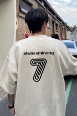 量大优供视频重磅麂皮绒短袖T恤男JPDX202-特P19，男装T恤，电商B367