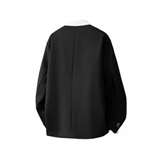 新中式拼色大码M-5XL西服男:95%聚酯纤维5%氨纶XF77951特P65控98，男装西服，星座227-7
