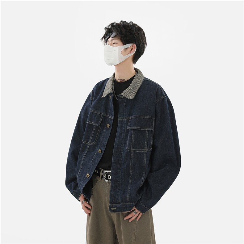 xz905-2-JK127#P80-（控108）春季美式高街休闲牛仔外套,男装工装外套,星座905-2