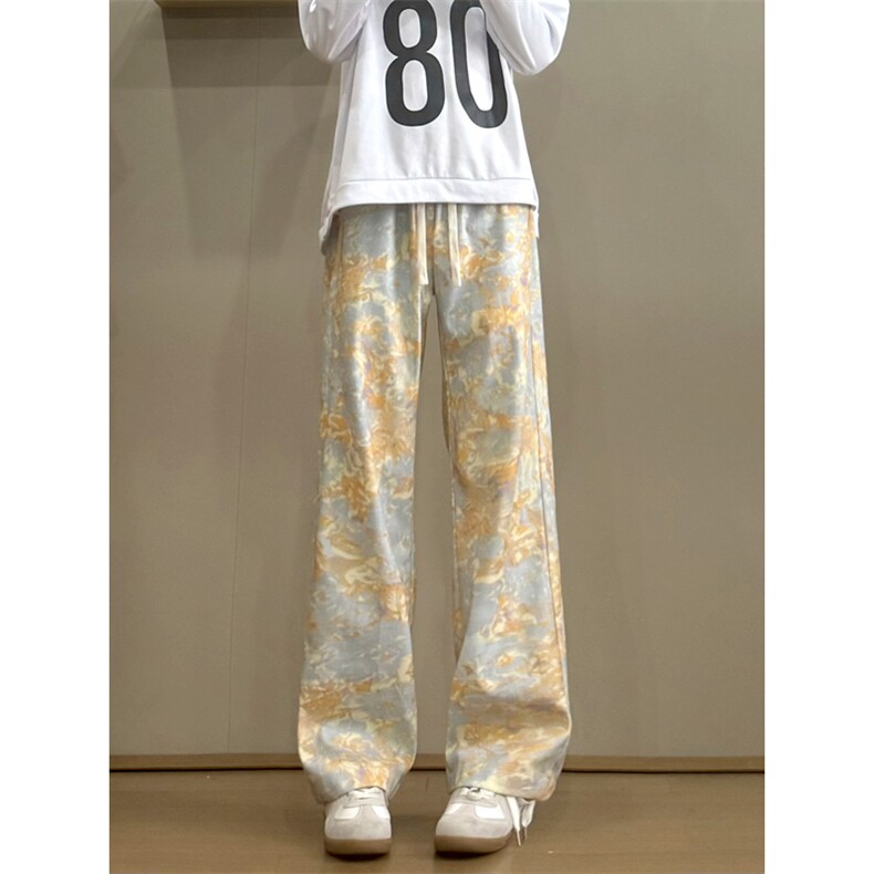 B221美式ins个性花色休闲灯芯绒长裤直筒裤LK25569-特P30控68.88,男装休闲裤,电商B221