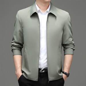 BH2132钱塘2020-2秋季新款男士翻领商务休闲夹克外套数据好P130图片
