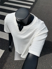 XZ809A/DDVV01/特P35/控48肌理感冰丝T恤，男装T恤，星座809A(原222-1)