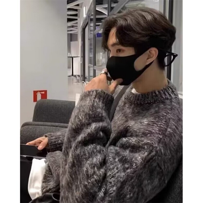 针织衫毛衣男女简约秋冬款设计感情侣小众套头毛线衣M869,男装针织衫/毛衣,星座1116A（原606A-3）