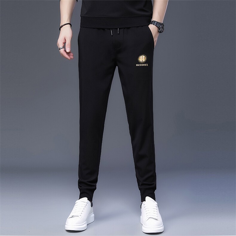 S3076钱塘2020-2秋季新款时尚休闲简约中青年男士长款卫裤P72图片