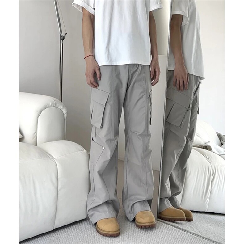 [网图]美式复古休闲裤直筒大口袋宽松工装裤C62176-TP4068,男装工装外套,电商A102
