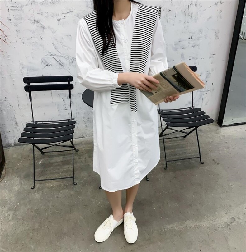 连衣裙带披肩，女装连衣裙，江南俏之羽