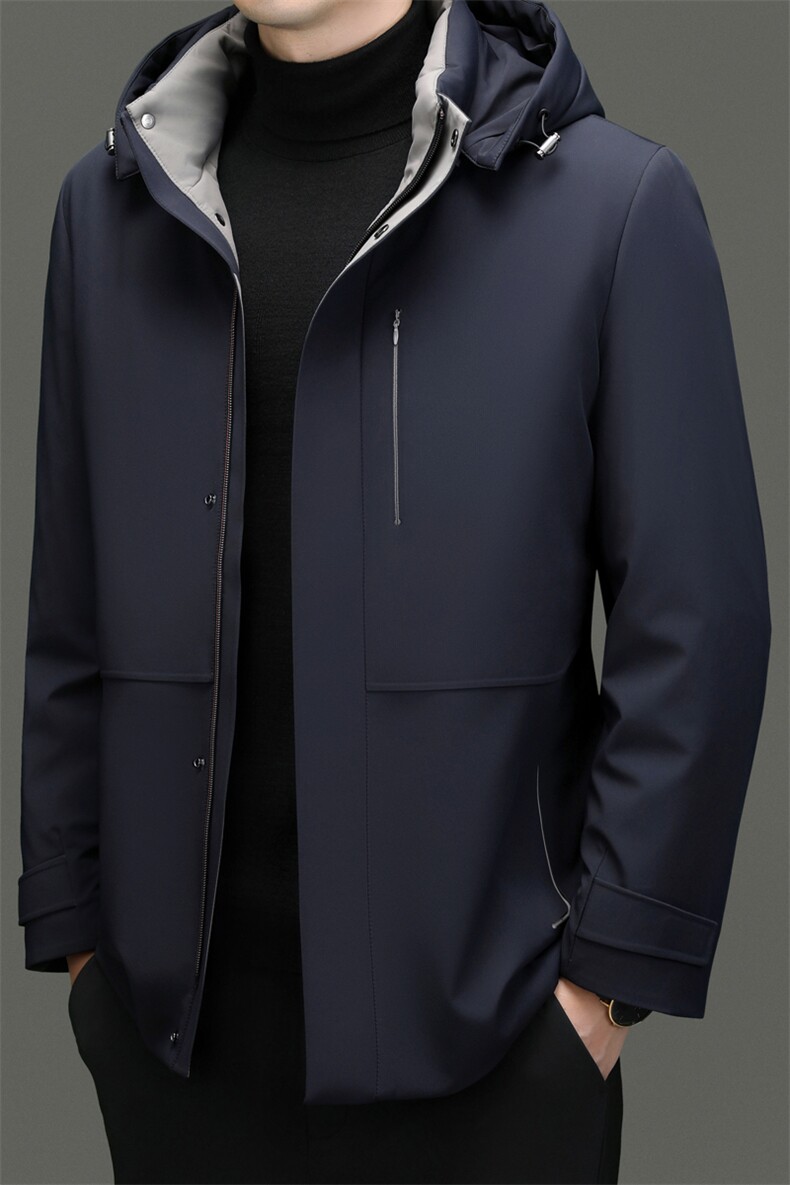 C9708钱塘2020-2商务休闲简约百搭冬季中年男士羽绒服P315,男装羽绒服,钱塘207-2