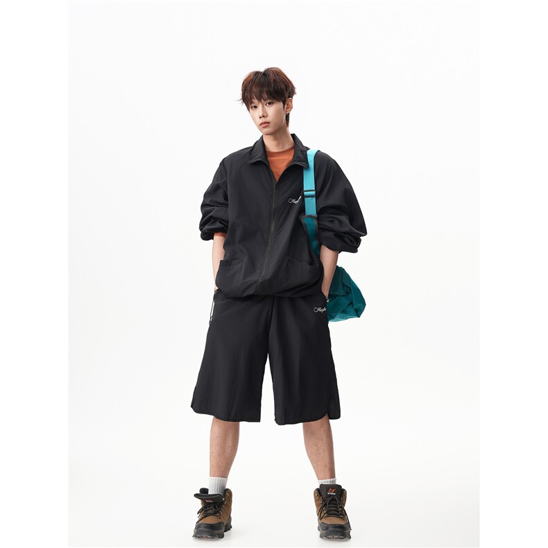 8XL-M特大码冰丝防晒服短裤套装男户外防晒衣运动外套潮TZ102P65，男装牛仔裤，电商D206-1