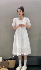 2023新款时尚高级简约大气可爱温柔连衣裙，女装连衣裙，L·H·X