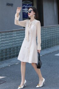 秋装新品连衣裙,女装连衣裙,千利红