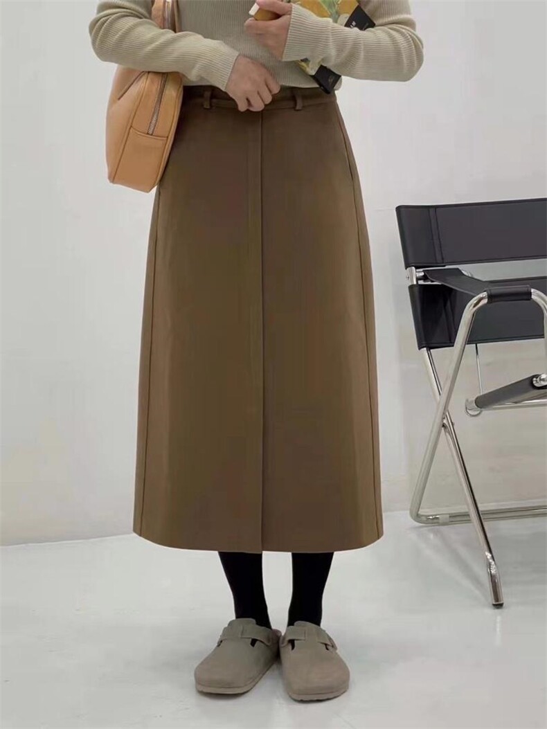 〖现货〗冬季新款呢料半身裙，女装半身裙，炽元素