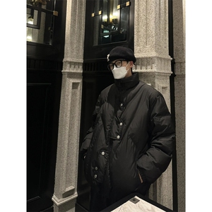 网络图现货！不规则立领棉服外套高级设计感小众棉服RY112-P110图片
