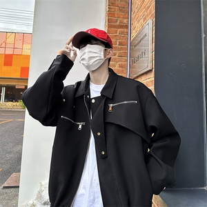 高街飞行员棒球服男潮牌ins痞帅外套炸街夹克JK0863-P80图片