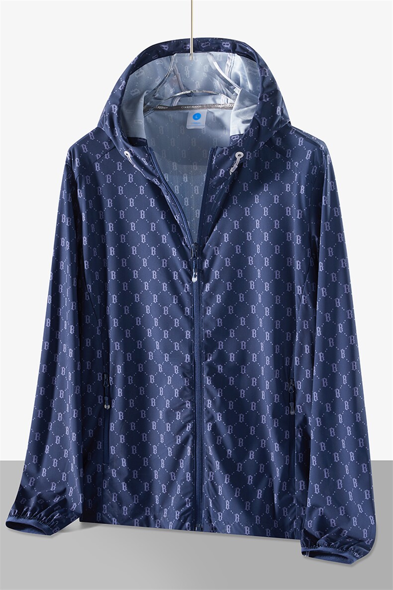 新款防晒衣透气夏季户外冰丝薄款防晒服防紫外线男外套9068-P50,男装防晒衣,星座717