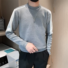 毛衣男士秋冬季圆领针织衫2024新款内搭打底衫毛线衣S572，男装针织衫/毛衣，星座1116A-2（原606A-1）