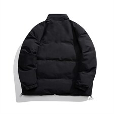 白底毛毯冬季基础款纯色加厚保暖百搭立领棉衣MY351P115控158，男装棉衣，电商A247-1