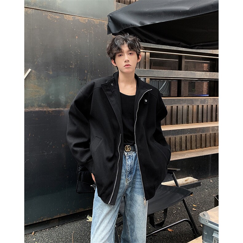美式夹克男春秋季高级感痞帅外套潮牌vibe短款上衣服JK85544-69,男装夹克,星座1008
