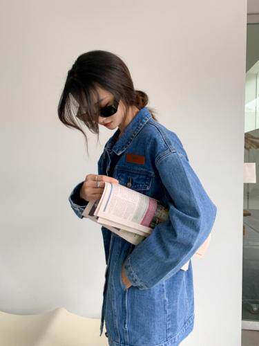 现货早春新款牛仔连衣裙。，女装连衣裙，里奈(5F)