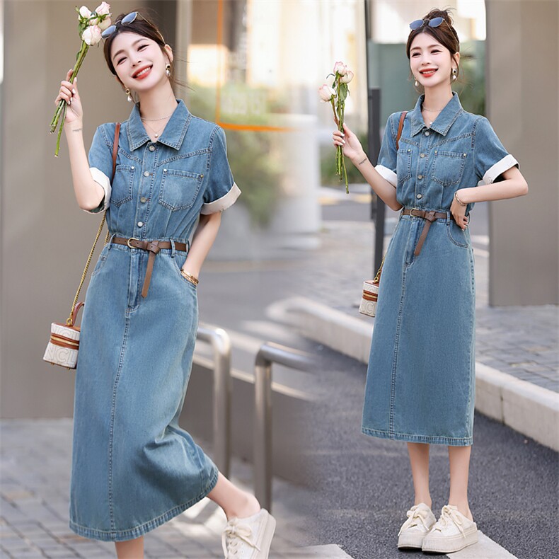 现货新款！意芙9603-2025夏季主推新款，女装连衣裙，意芙