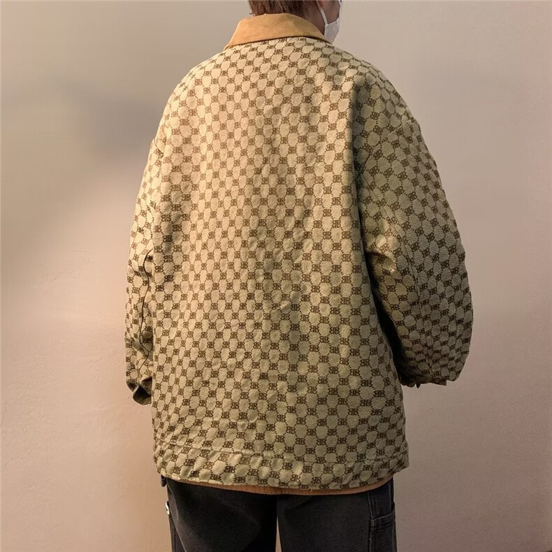 春季新款美式男外套双面穿牛津防水夹克W2027P65,男装夹克,星座1116-2