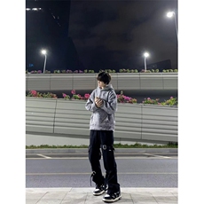满天星小香风卫衣男款重磅硬挺连帽衫美式高级感上衣WY143-P70，男装卫衣，星座1007（原301D）