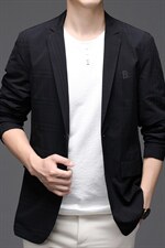 BWH6185钱塘2020-2秋季新款中年男士休闲简约百搭西服外套P197，男装西服，钱塘207-2