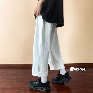 XZ616 夏季新款纯棉百搭宽松直筒休闲裤 TY905 P45控58图片