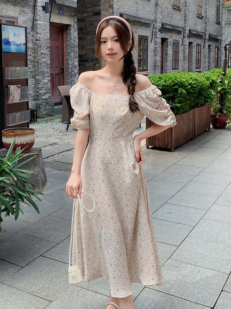 小碎花清新连衣裙【[现货】浙宝B082-5071P105K158,女装连衣裙,浙宝192（原082）