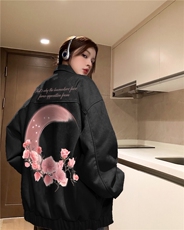 XZ809A/JPK07/P118/控138/加绒P148/控168麂皮绒美式烧花夹克，男装夹克，星座809A(原222-1)