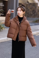 新标90白鸭绒加厚小个子短款羽绒服面包服，女装羽绒服，姿衣坊