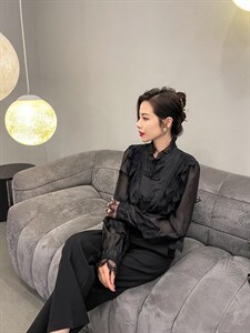 风女人味衬衣图片