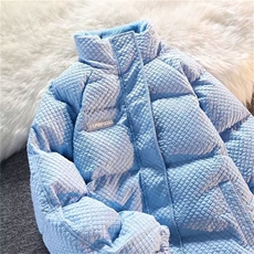 冬季加厚高级感情侣衣潮高街oversize服男外套W6232-P88，男装棉衣，星座512-3