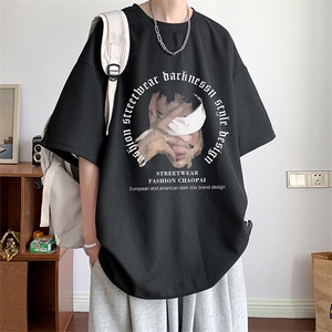 ！2024夏季潮牌男士华夫格短袖T恤百搭半袖TXH310P25图片