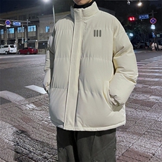 外景冬季加厚面包服男新款宽松大码保暖棉衣立领外套MF00378/P90，男装棉衣，电商B316