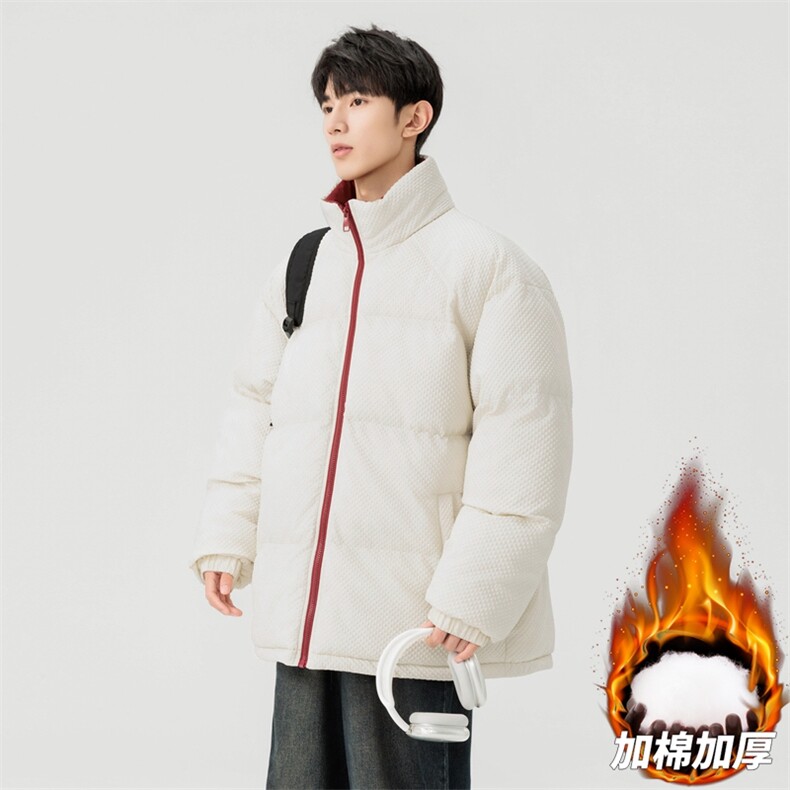 情侣面包服潮牌棉服男女加厚冬季外套轻薄防寒服棉袄M0812-P75,男装棉衣,星座308B-2