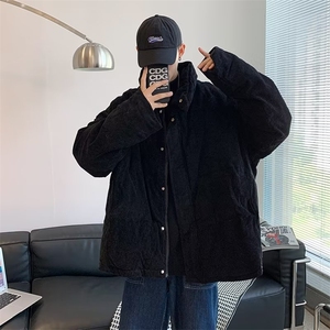 面包服男棉衣2024新款冬季灯芯绒韩版潮流情侣棉服潮秋冬加厚外套图片